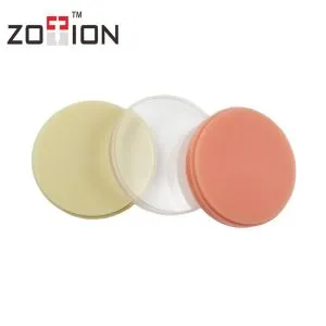 98 -мм стоматологічний блок PMMA Block A1 A2 A3 Clear Dental PMMA DISC